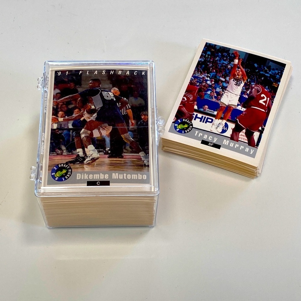 1992 Classic Draft Picks Basketball Cards - Lot of over 140 Cards​​​